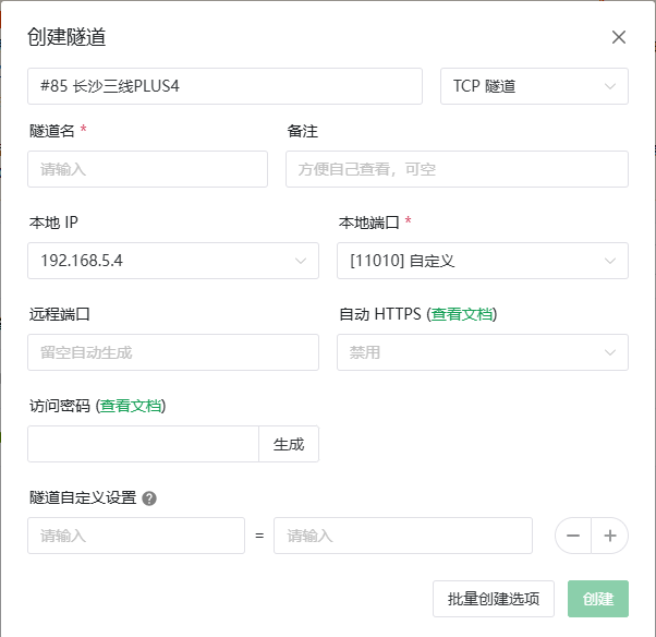 创建隧道效果图